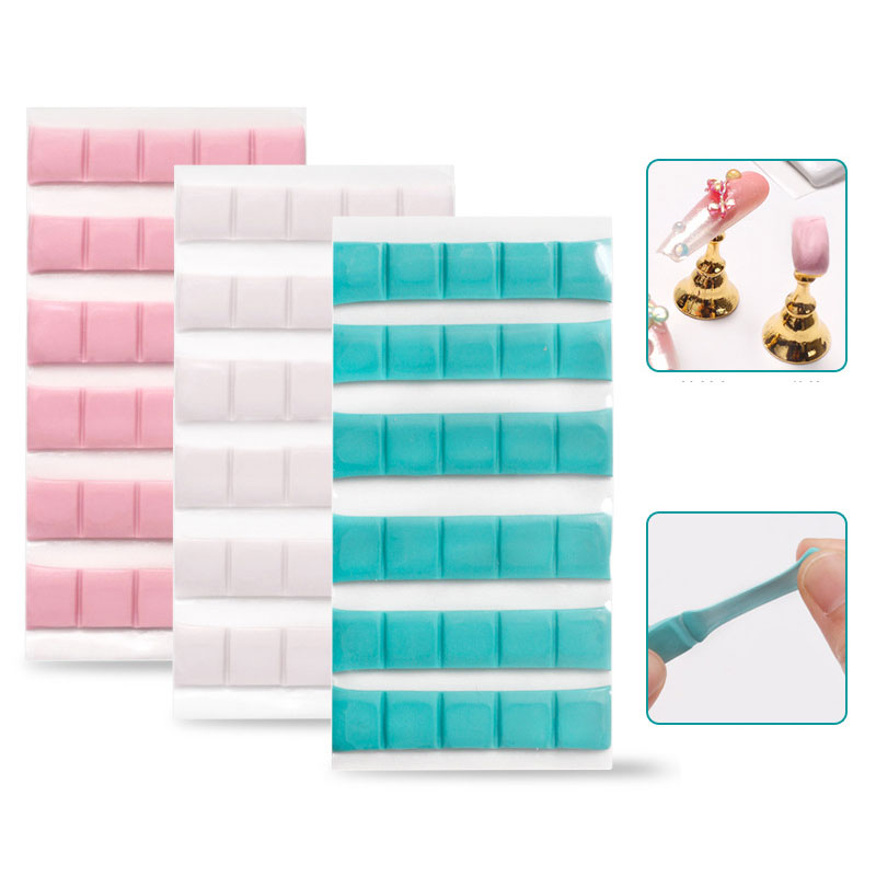 Nail Art Rame - 1 Pack Nail Adhesive Glue Clay