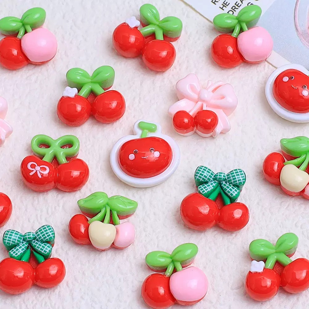 Nail Art Motif - 20Pcs Cute Mini cartoon with various