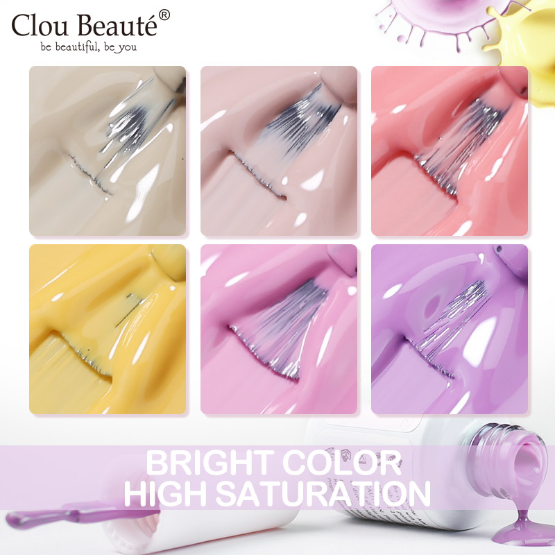 Clou Beaute Bright Yellow Neon - огляд і ціна Nail Art Natural Pink