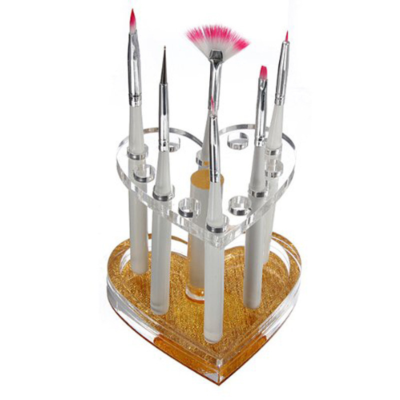 12 Holes Nail Brushes Storage  - огляд і ціна Nail Art Rame