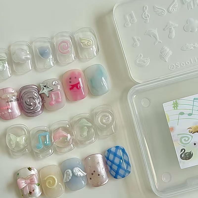 1PC Nail Art Decoration Nails  - огляд і ціна Nail Art Motif