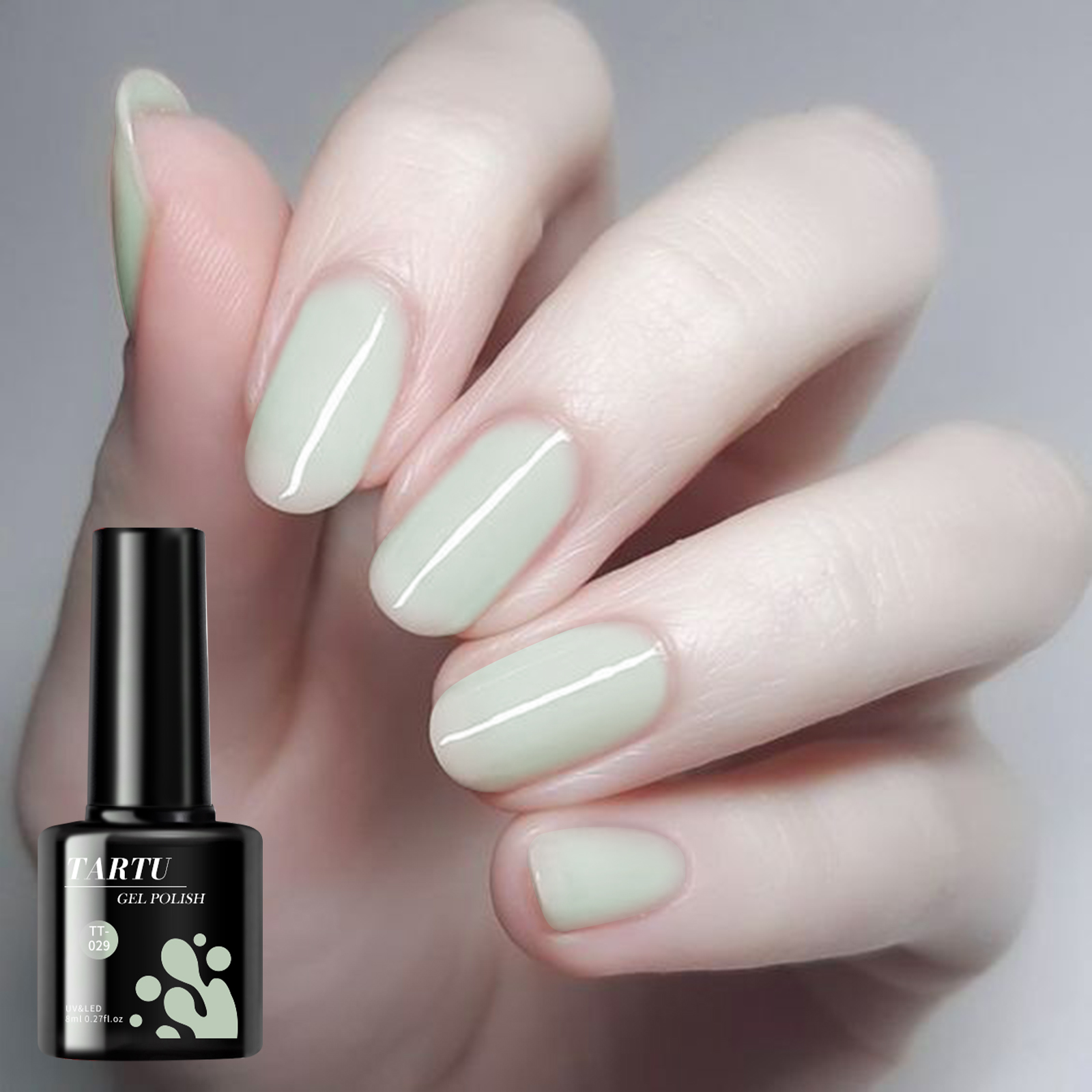 TARTU 8ml Semi Permanent Jelly - огляд і ціна Nail Art Natural Pink