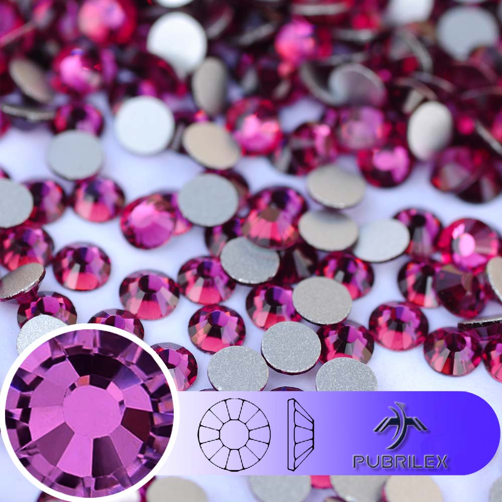 Fuchsia SS3-SS30 Glass Rhinest - огляд і ціна Nail Art Fuchsia