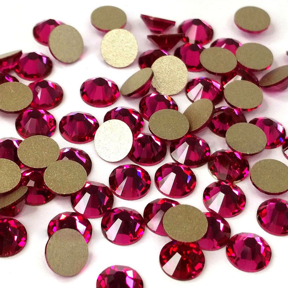 Fuchsia SS3-SS30 Glass Rhinest - огляд і ціна Nail Art Fuchsia