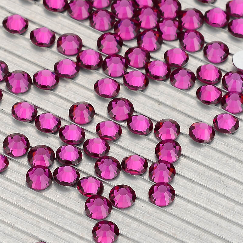 Fuchsia Bright SS3-SS50 Glass  - огляд і ціна Nail Art Fuchsia