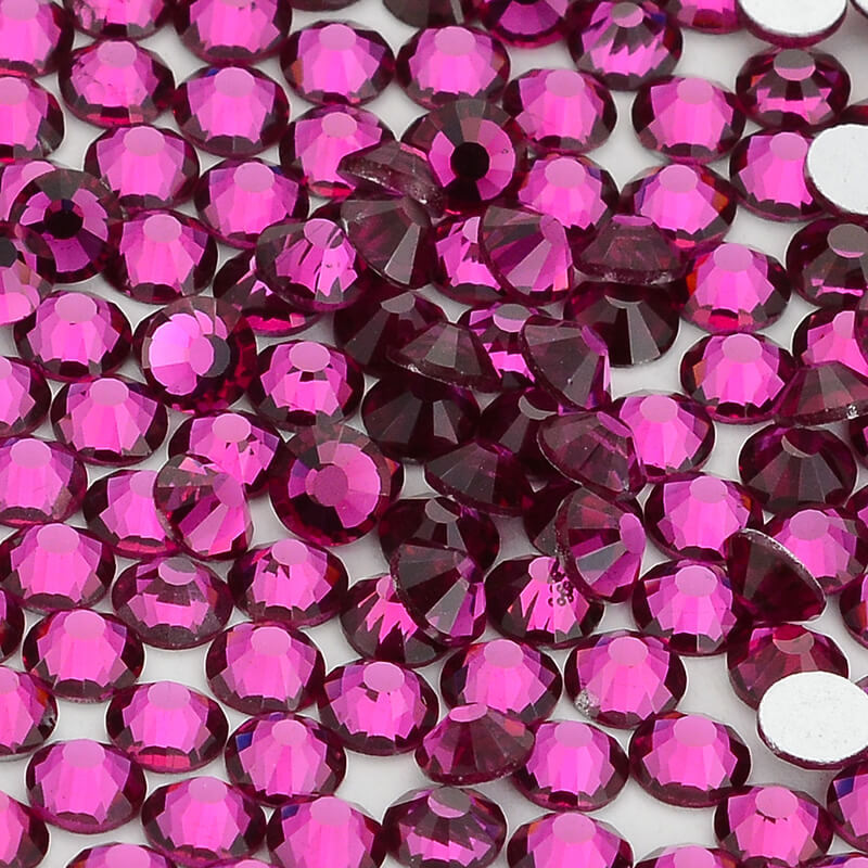 Fuchsia Bright SS3-SS50 Glass  - огляд і ціна Nail Art Fuchsia