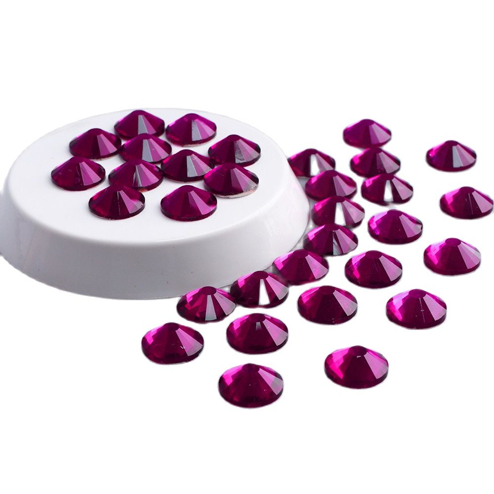 Fuchsia Bright SS3-SS50 Glass  - огляд і ціна Nail Art Fuchsia