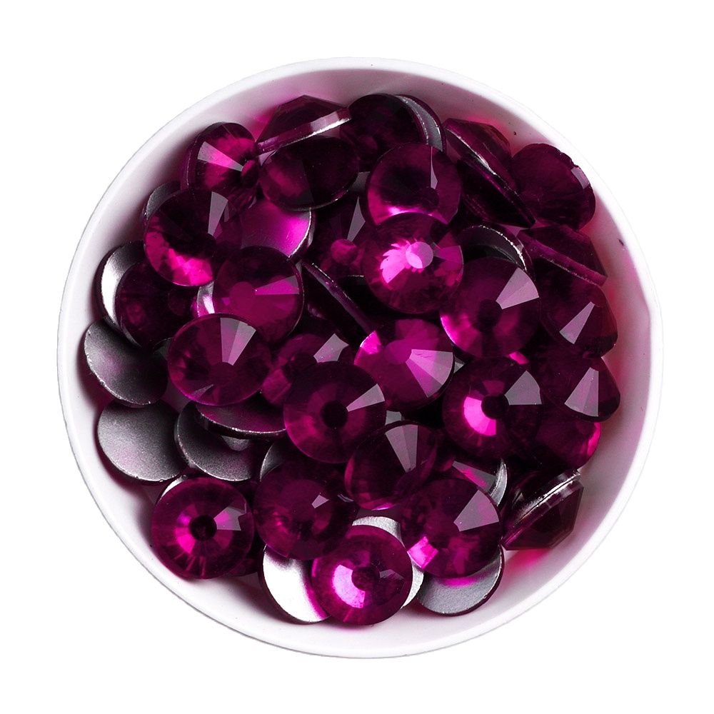 Fuchsia Bright SS3-SS50 Glass  - огляд і ціна Nail Art Fuchsia