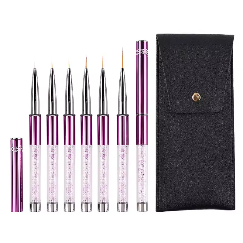 6pcs/Set Acrylic French Stripe - огляд і ціна Nail Art Rame