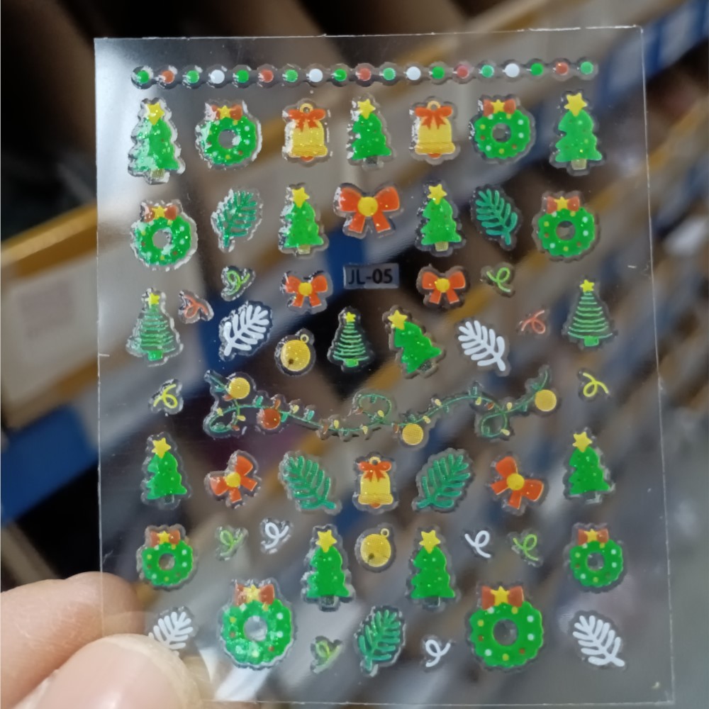 30PCS Christmas Nail Art Stick - огляд і ціна Nail Art Xmas Stickers