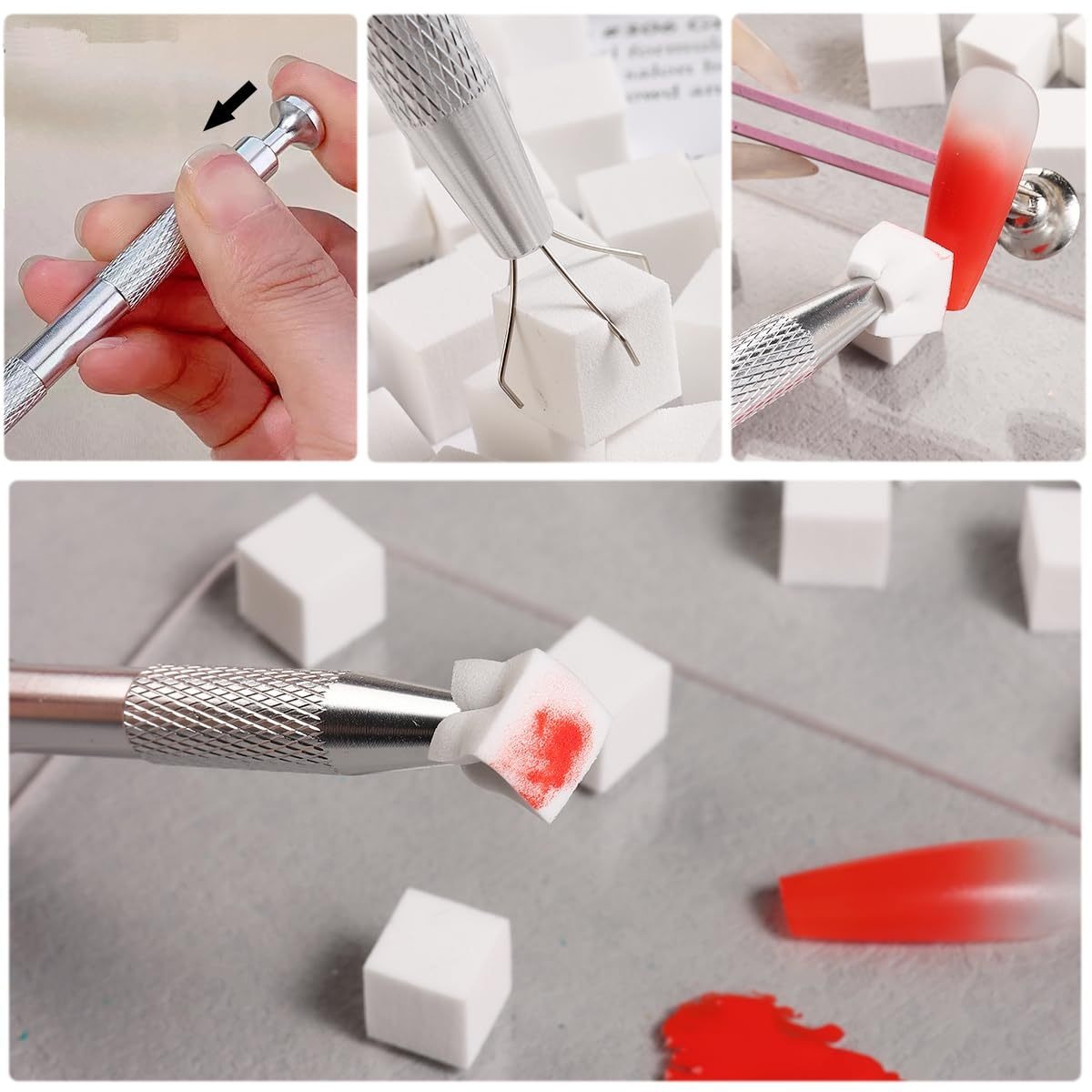 1/50/100Pcs Square Nail Art Sp - огляд і ціна Nail Art Rame