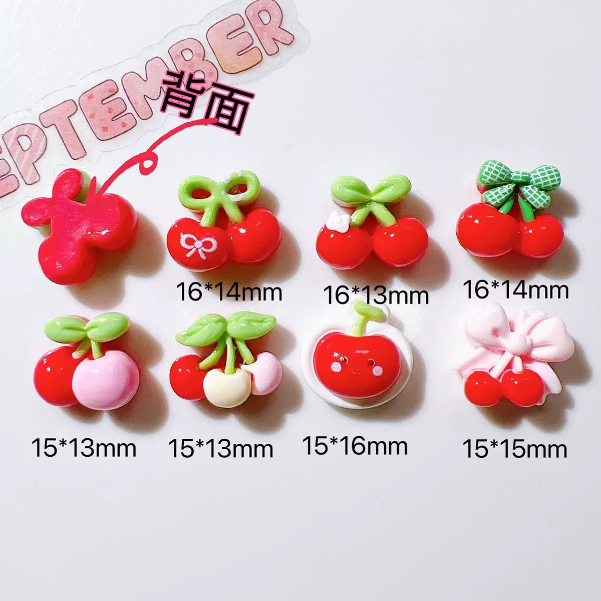 20Pcs Cute Mini cartoon with v - огляд і ціна Nail Art Motif
