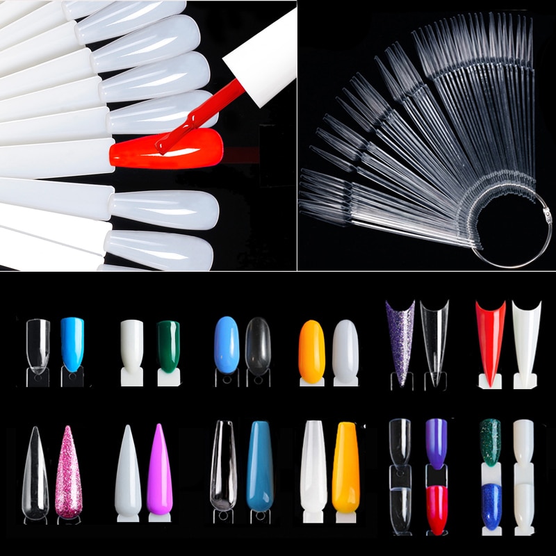 Nail Display Sticks Clear Natu - огляд і ціна Nail Art Rame