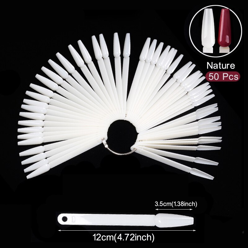 Nail Display Sticks Clear Natu - огляд і ціна Nail Art Rame