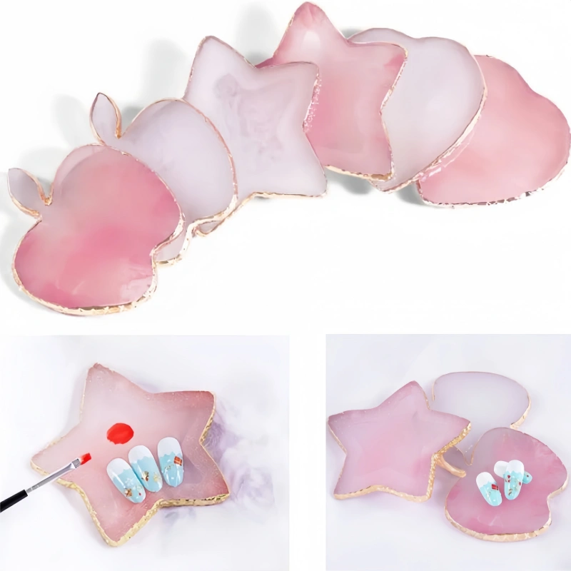 Resin Agate Stone Nail Art Pal - огляд і ціна Nail Art Rame