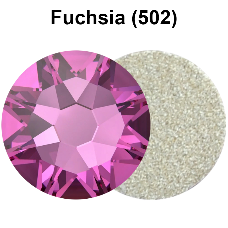 Fuchsia 16Cut Flatback Rhinest - огляд і ціна Nail Art Fuchsia