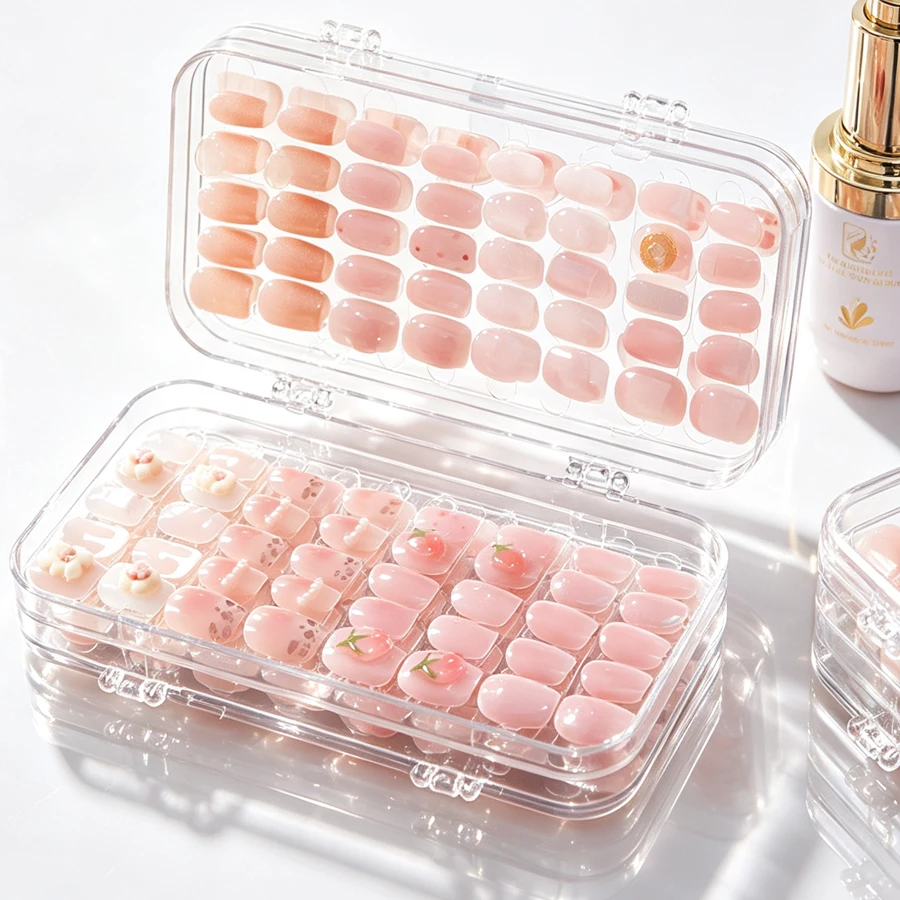 Clear Foldable Press On Nail S - огляд і ціна Nail Art Rame