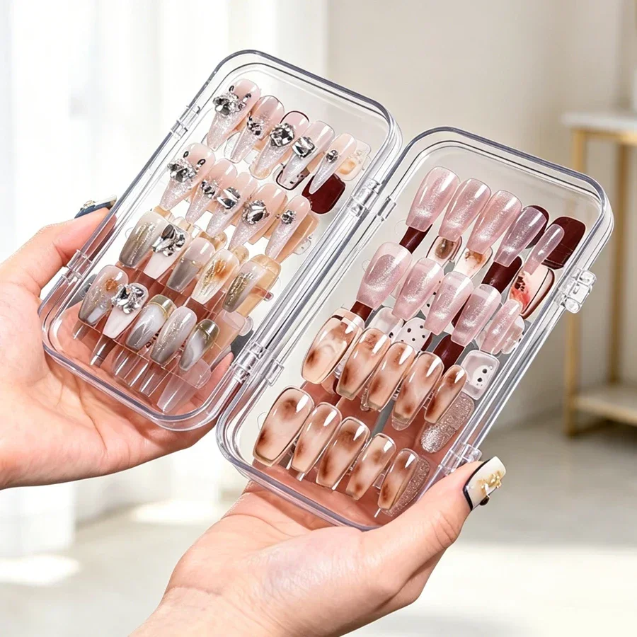 Clear Foldable Press On Nail S - огляд і ціна Nail Art Rame