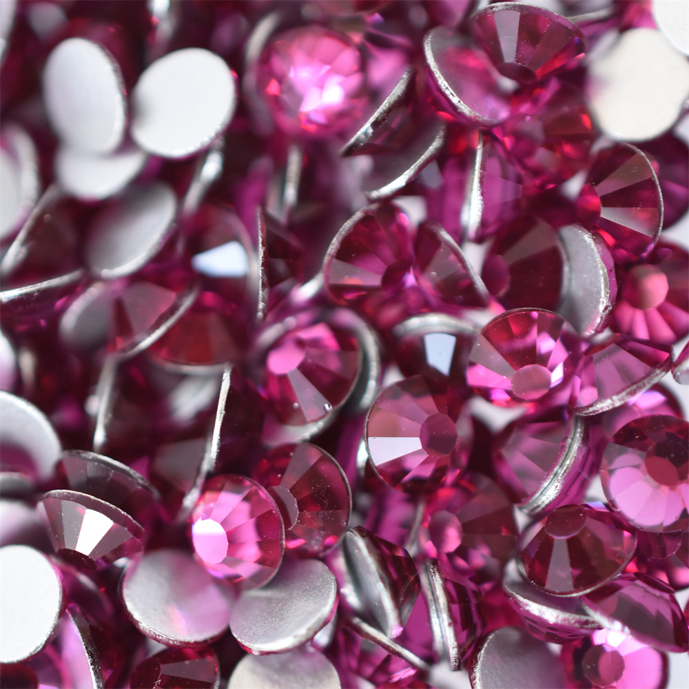 Glass Red 1440PCS SS16 SS20 Ro - огляд і ціна Nail Art Fuchsia