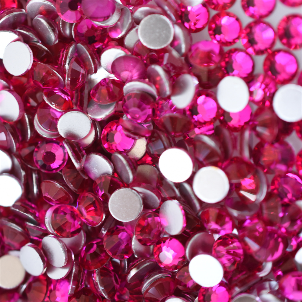 Glass Red 1440PCS SS16 SS20 Ro - огляд і ціна Nail Art Fuchsia